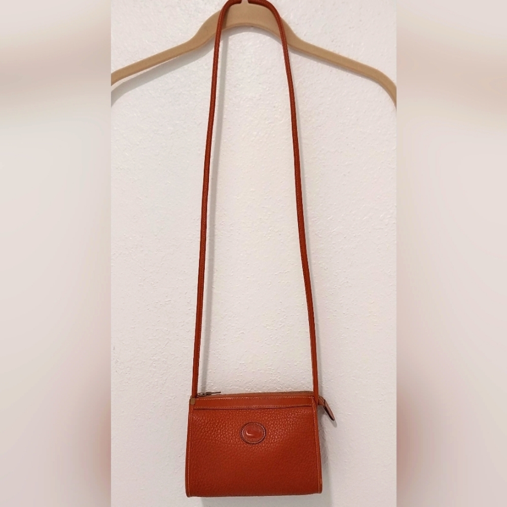 Vintage Mini Dooney and Bourke crossbody   Brown